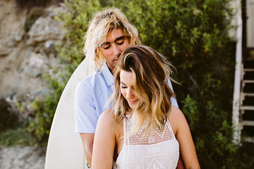 California Beach Engagement Shoot