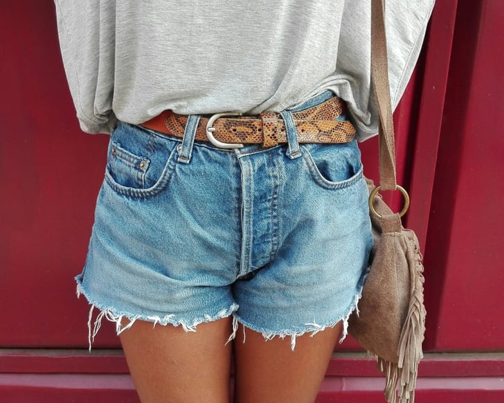 How to Cut Jeans Into Shorts How to Cut Jeans POPSUGAR Fashion Photo 4