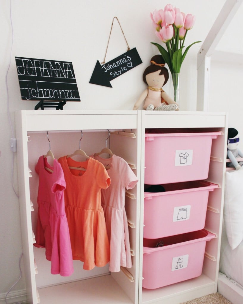 Setting Up a DIY Dress Up Station for Kids - The Homes I Have Made