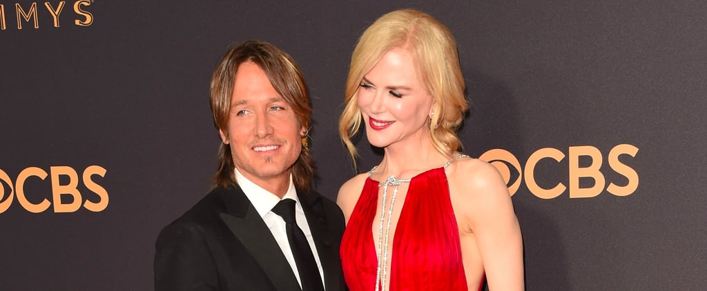Nicole Kidman and Keith Urban at the 2017 Emmys