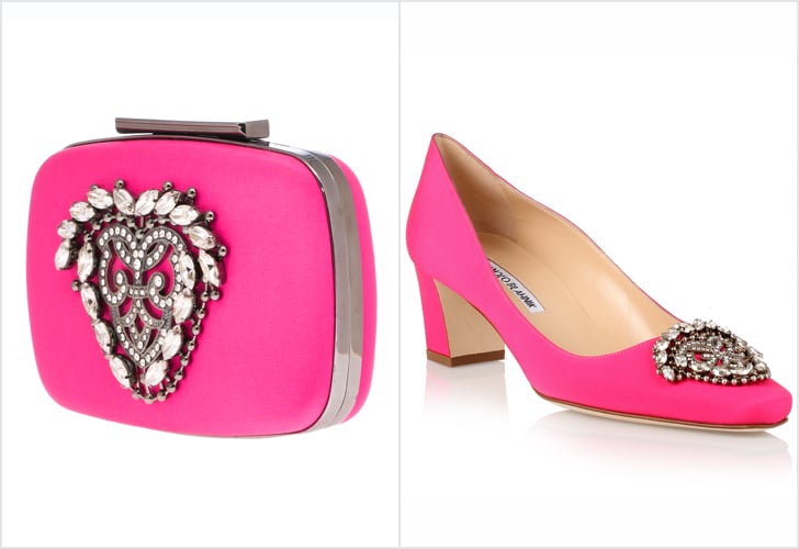 Manolo Blahnik Kana Clutch, Inspired by the Okkato Shoe