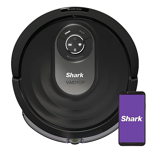 Shark AI VACMOP RV2001WD Wi-Fi Connected Robot Vacuum and Mop