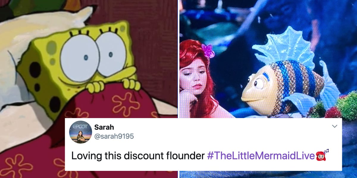 Funny Tweets About Flounder in The Little Mermaid Live POPSUGAR