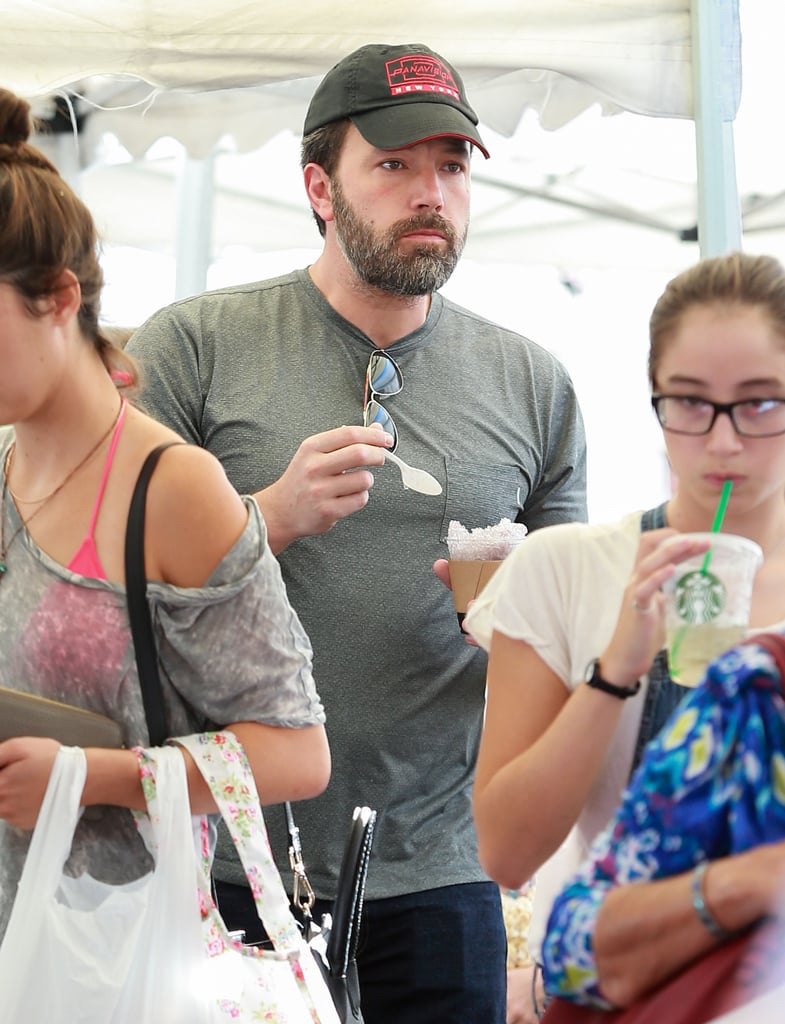 Ben Affleck Farmers Market Pictures October 2015