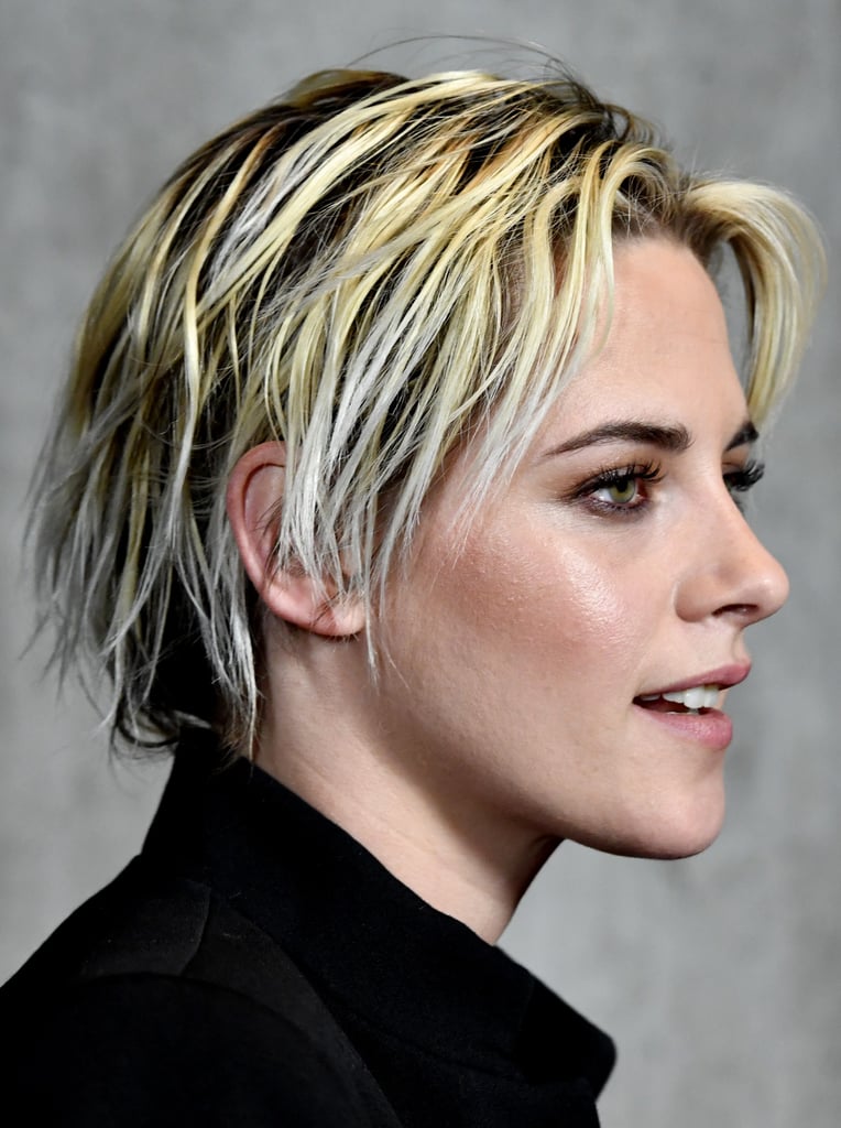 Kristen Stewart's Platinum Bob Is Even Better With Dark Roots | Vogue