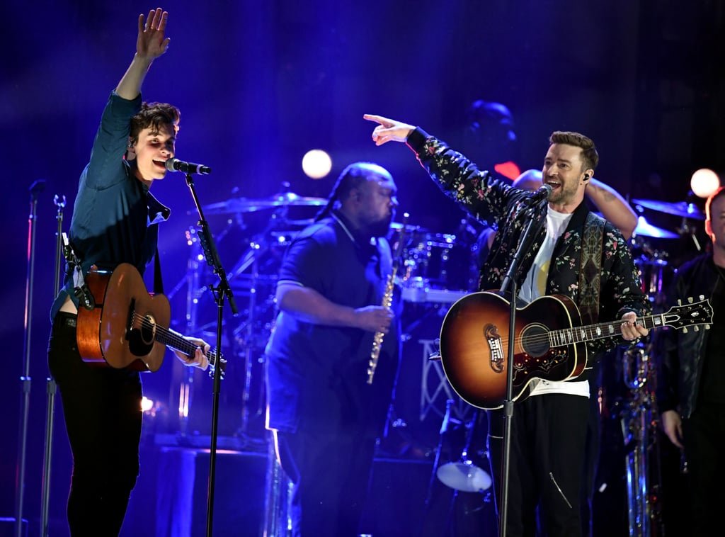 Justin Timberlake and Shawn Mendes iHeartRadio Performance