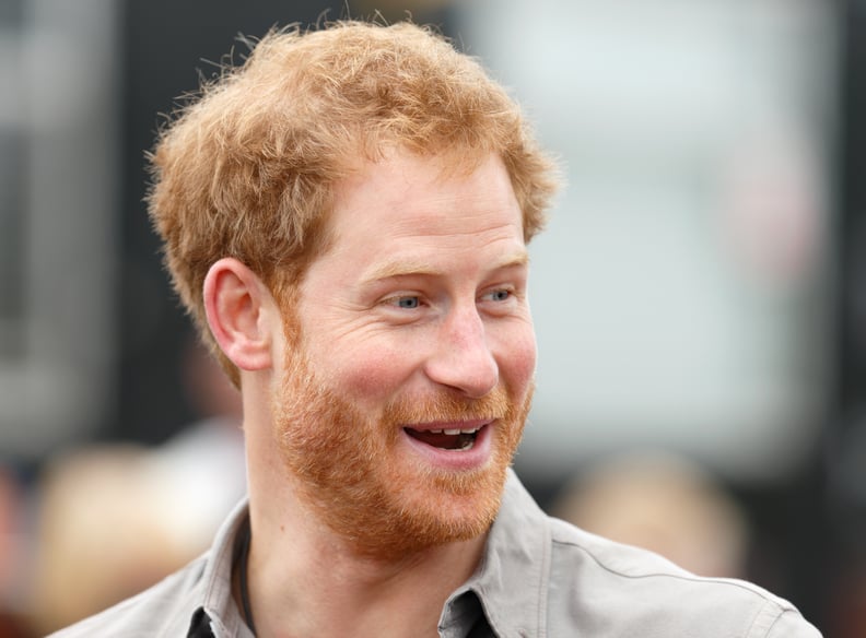 Prince Harry Visits Kids in England July 2016 | POPSUGAR Celebrity