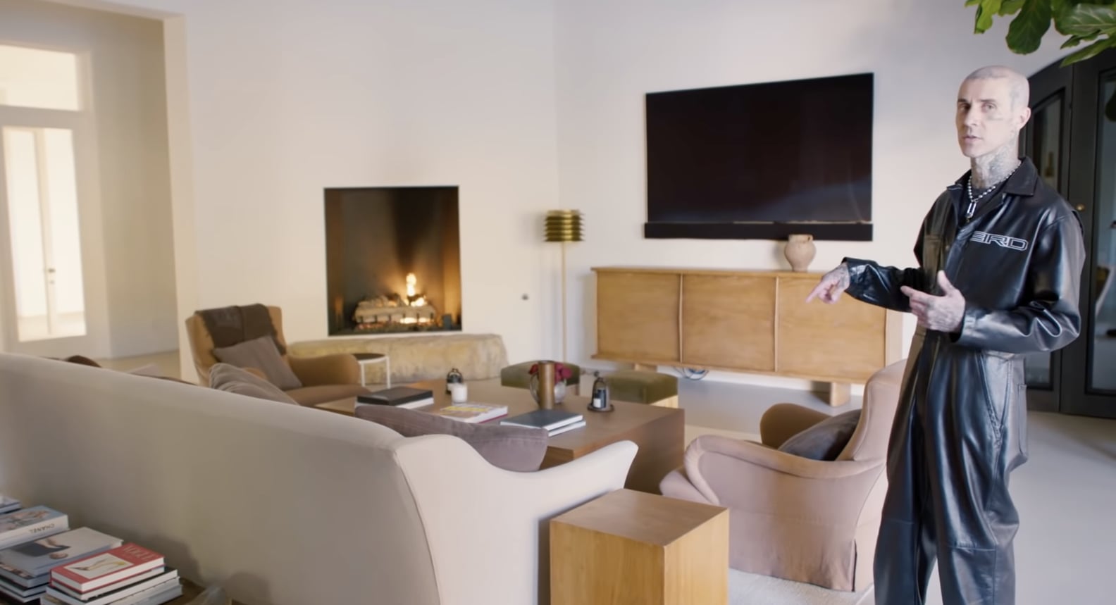 Watch Travis Barker's Architectural Digest Home Tour POPSUGAR Home