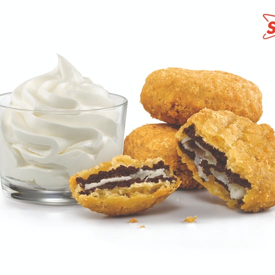 Sonic Drive-In Fried Oreo A La Mode