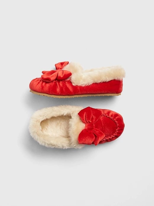 Velvet Crazy Moccasin Slippers