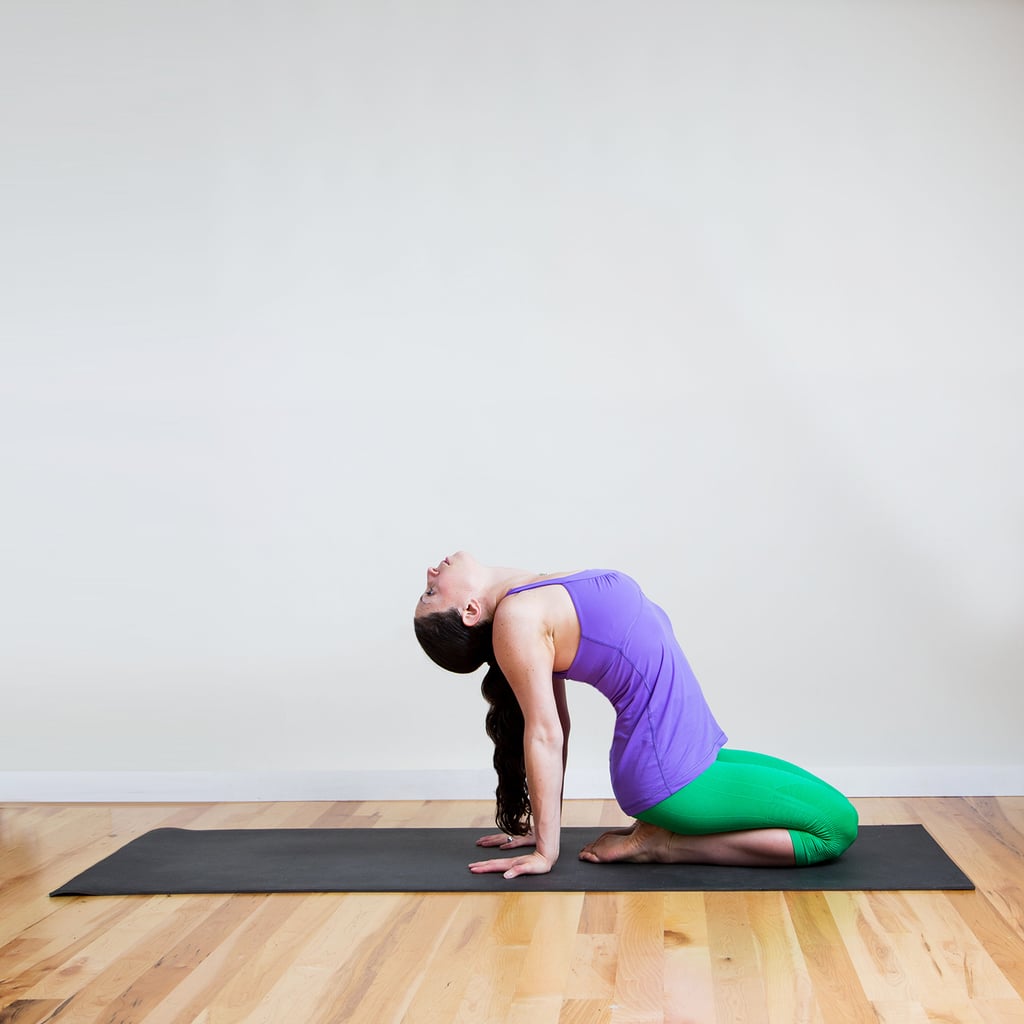 Seated Heart Opener Heart Opening Yoga Poses Popsugar Fitness Photo 9 