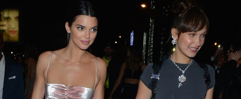 Kendall Jenner and Bella Hadid's Outfits Magnum Beach Party