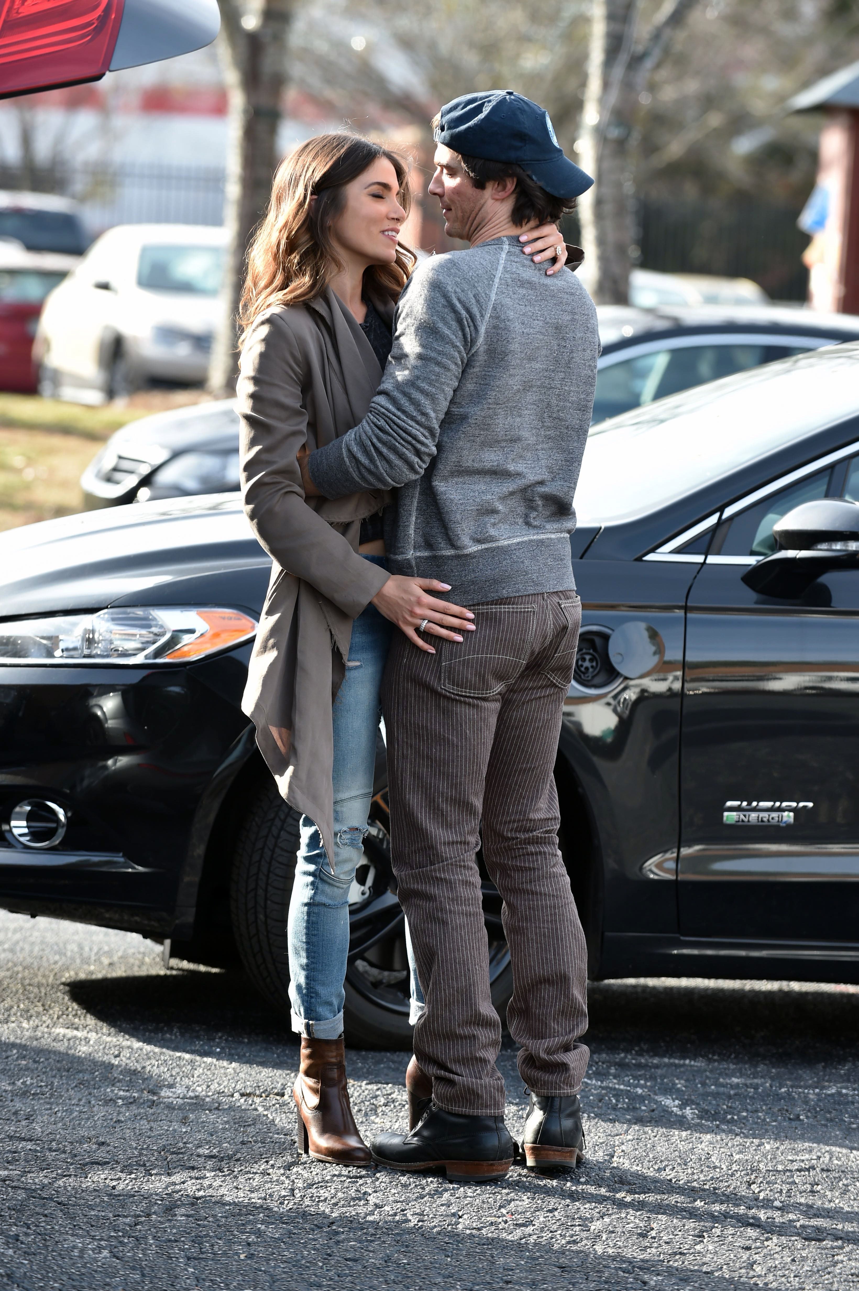 Nikki Reed Engagement Ring Pictures With Ian Somerhalder