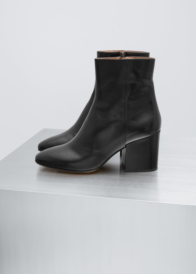 Dries Van Noten Black Ankle Boot