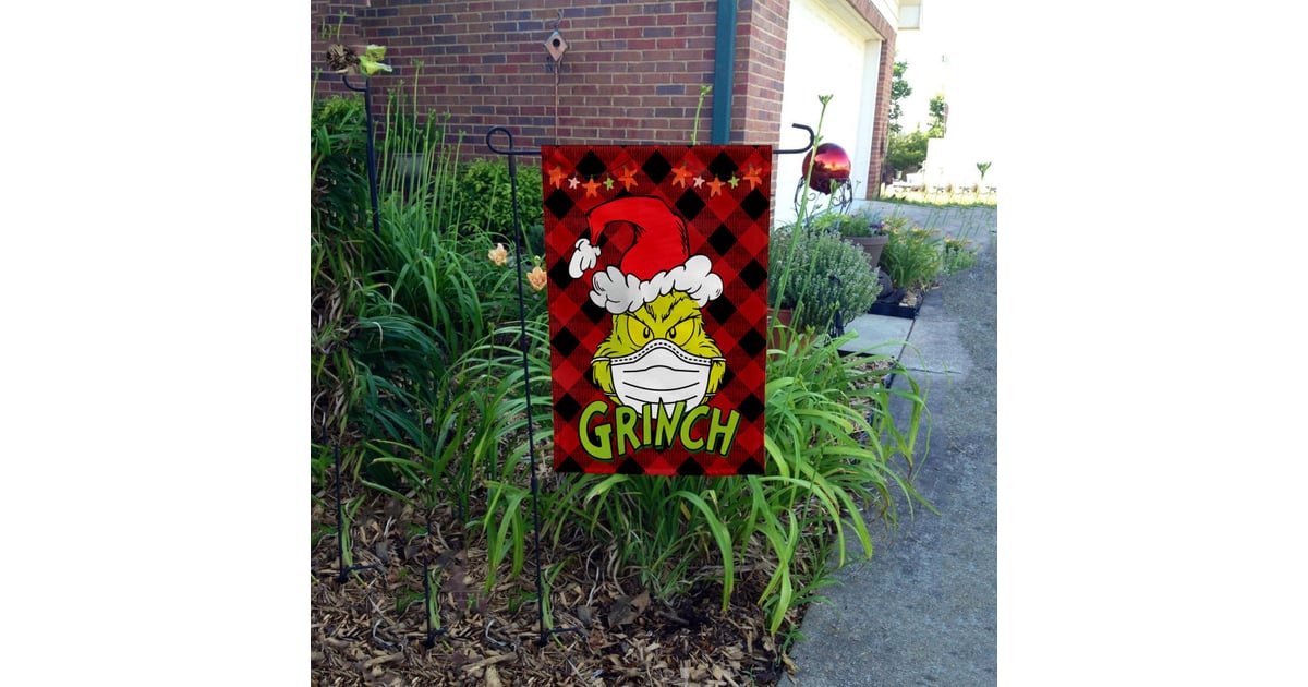 Christmas Grinch Flag  These Grinch-Themed Christmas Decorations