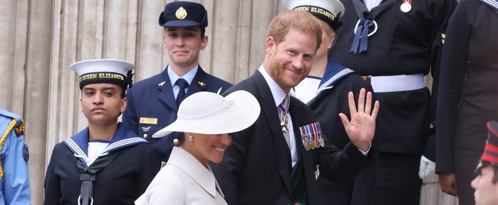 Meghan Markle and Prince Harry Are All Smiles at the Queen's Service of Thanksgiving
