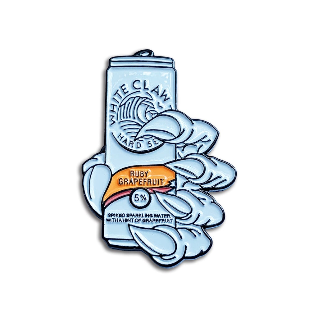 White Claw Pin