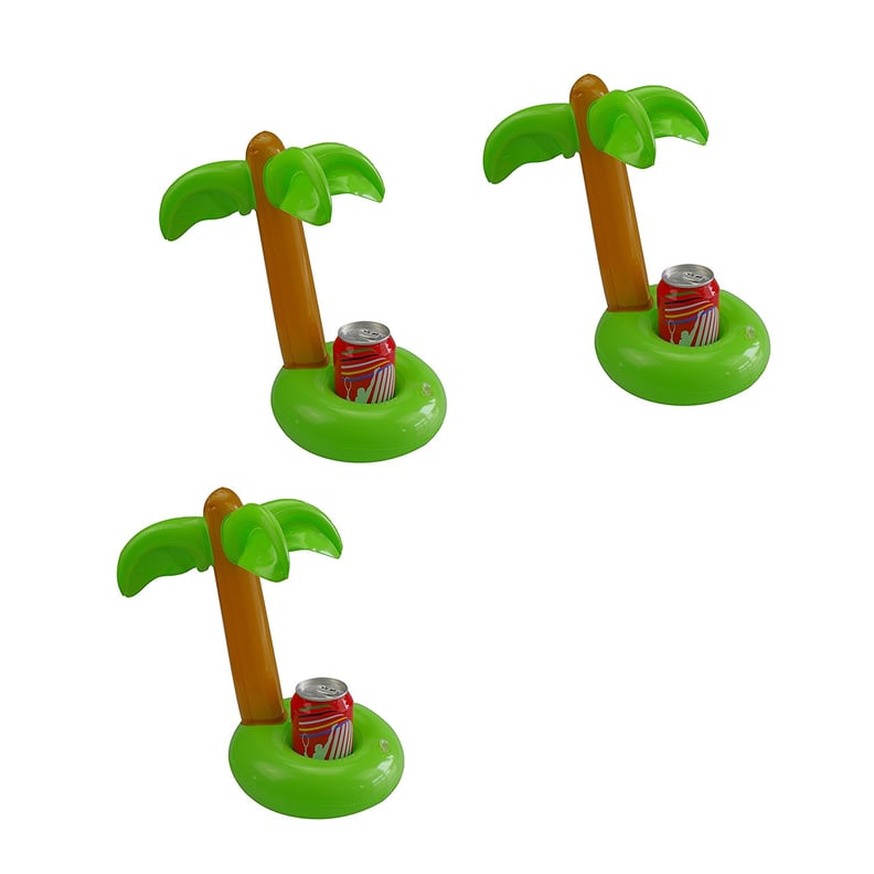 Mirenlife Inflatable Palm Island Drink Holders