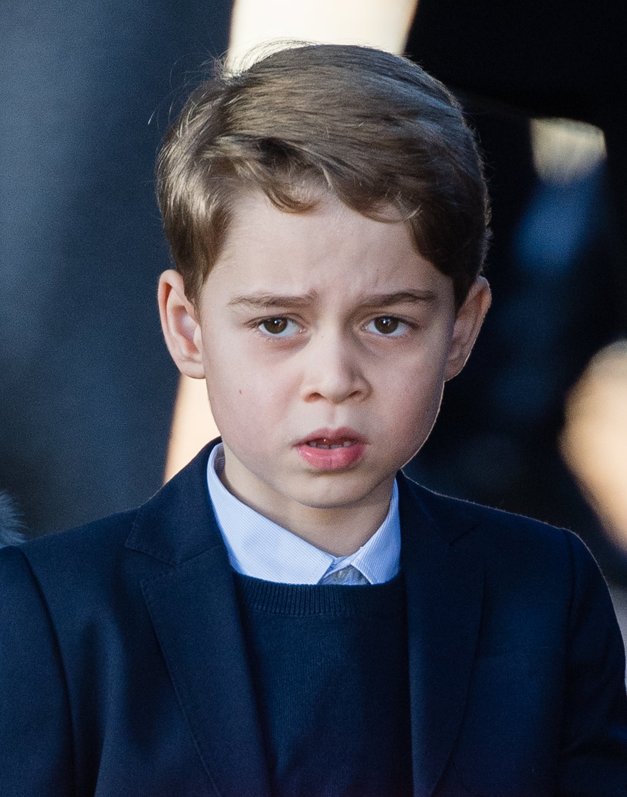 Prince George Is Unimpressed Popsugar Celebrity