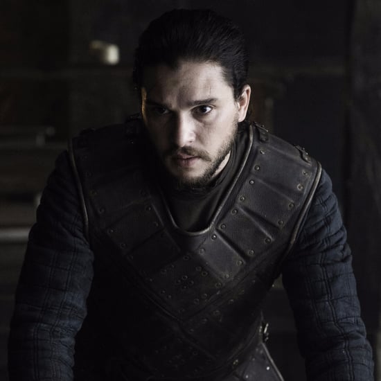 Jon Snow Wearing Ned Stark's Armor