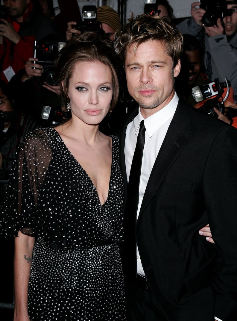 Angelina Jolie and Brad Pitt in 2006