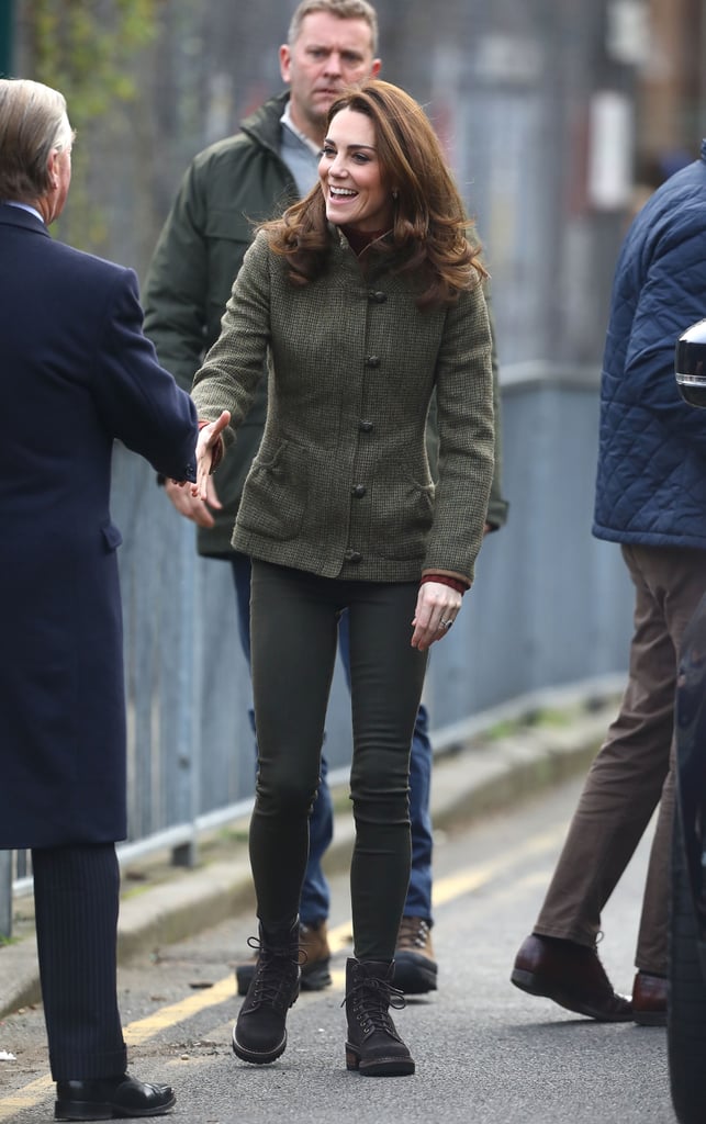 Kate Middleton See By Chloe Boots in Islington January 2019