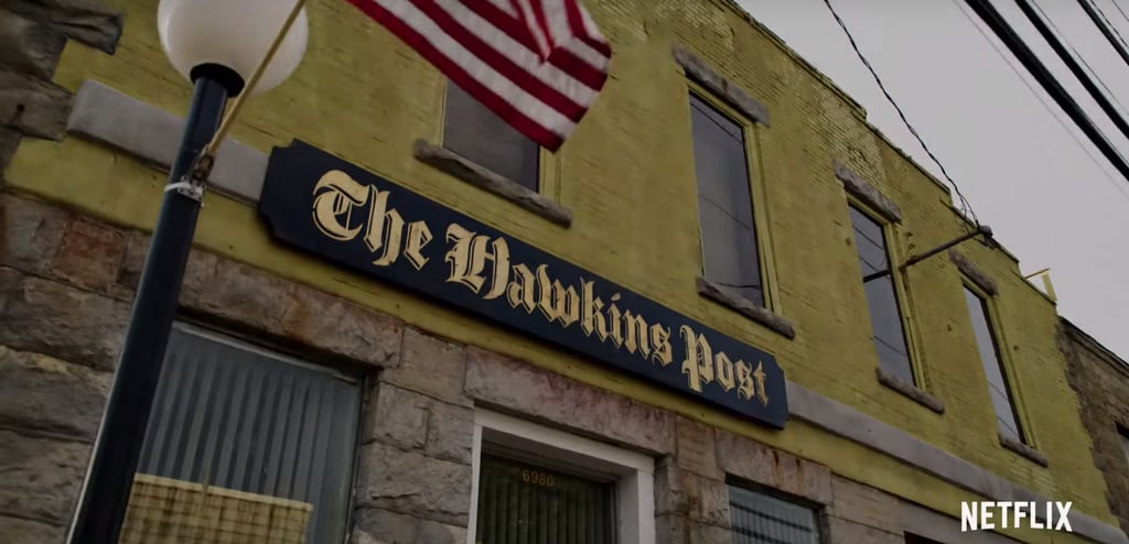 Why does the trailer feature a shot of The Hawkins Post? Well . . .