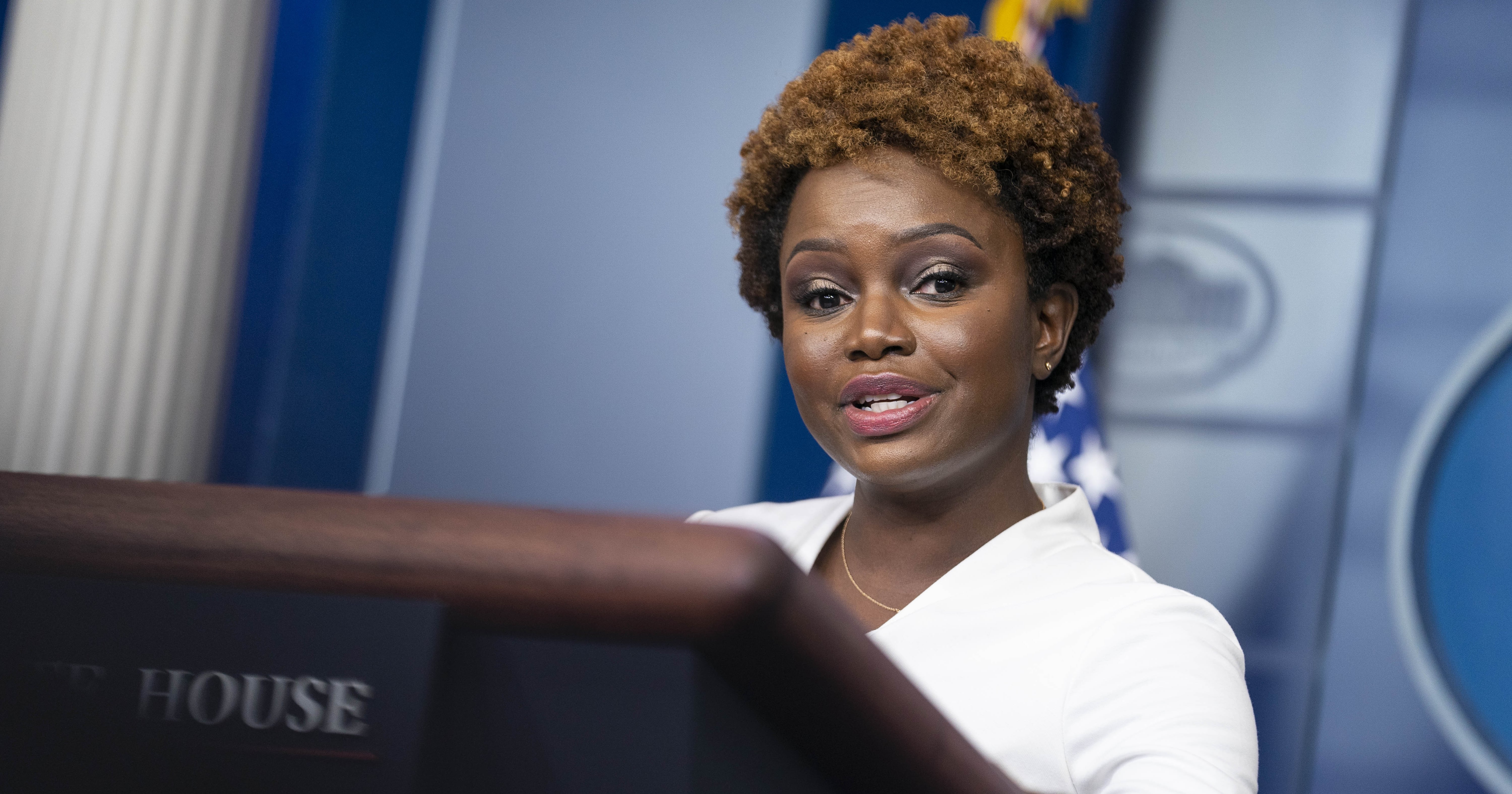 Karine JeanPierre, First Black White House Press Secretary POPSUGAR News
