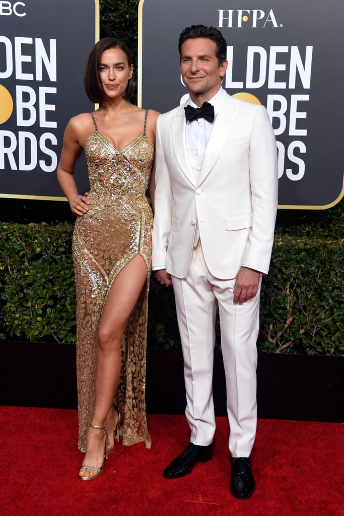 Bradley Cooper and Irina Shayk at the 2019 Golden Globes