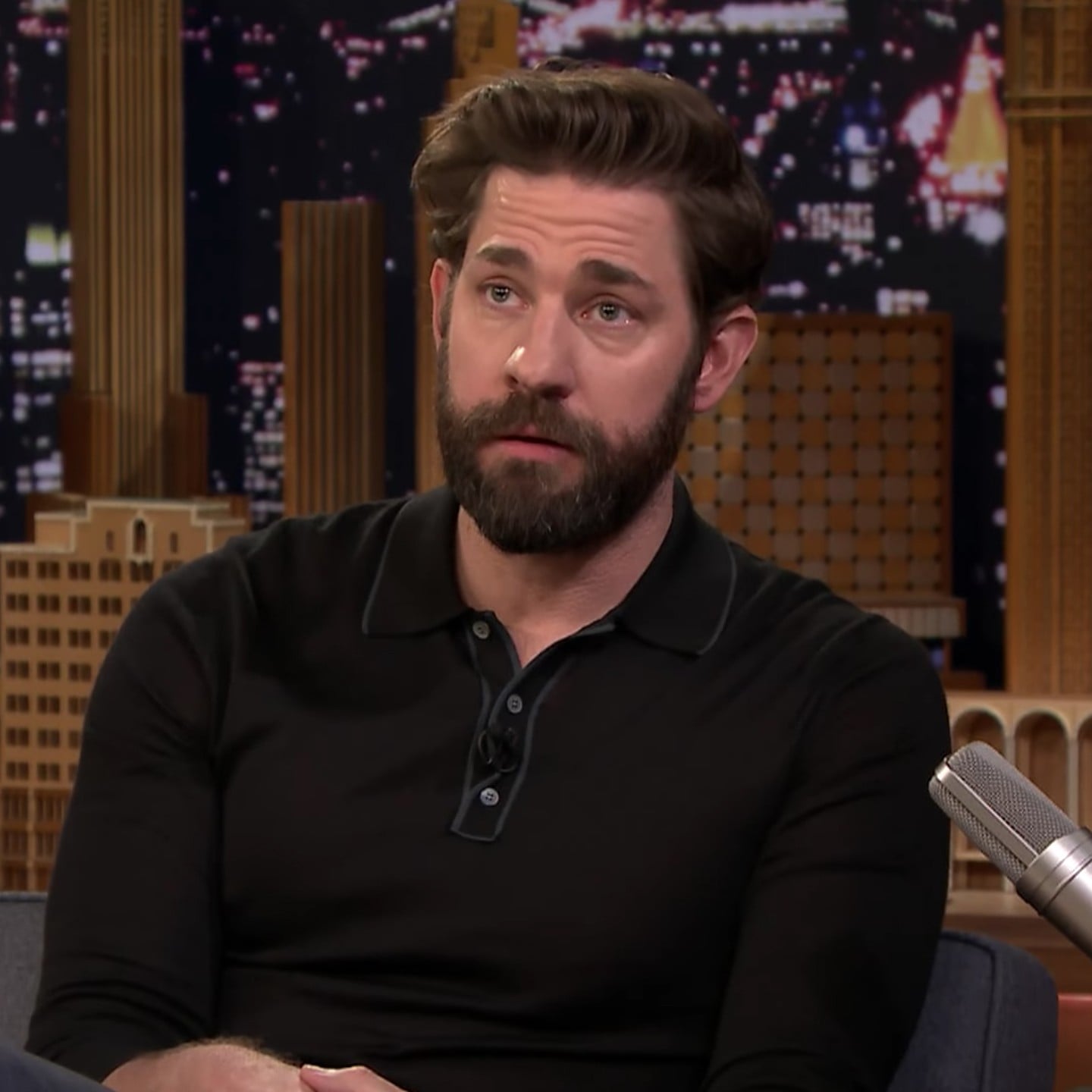 John Krasinski Quotes About Marrying Up on The Tonight Show | POPSUGAR  Celebrity UK
