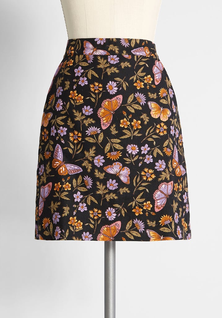 I Believe I Can Butterfly Mini Skirt