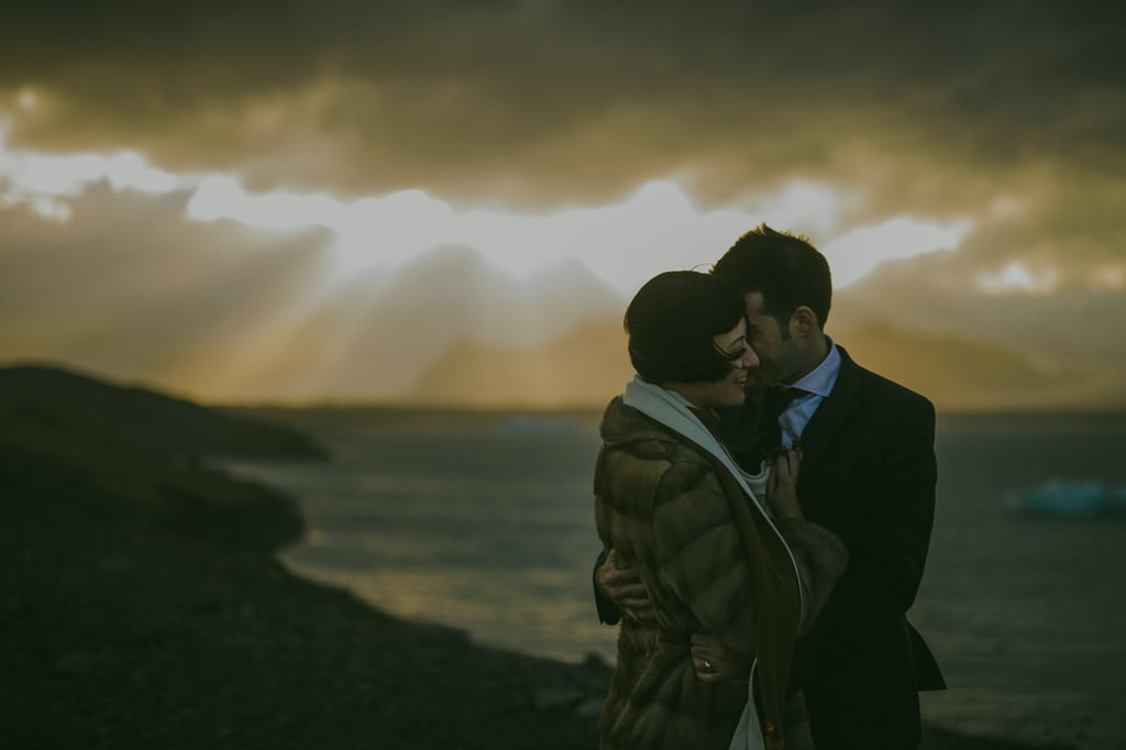 Iceland Winter Wedding Photos