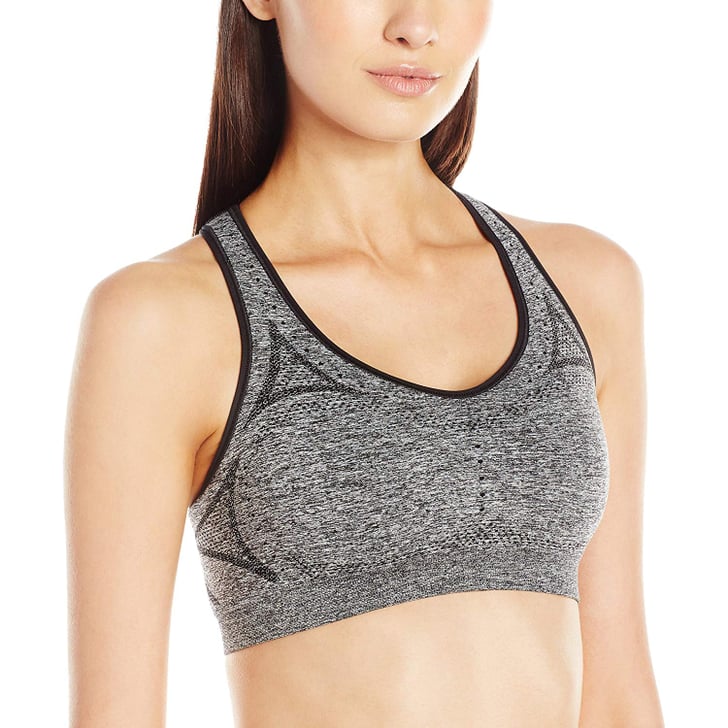 Hanes Sport Women's Seamless Racerback Sports Bra Smoothing Sports