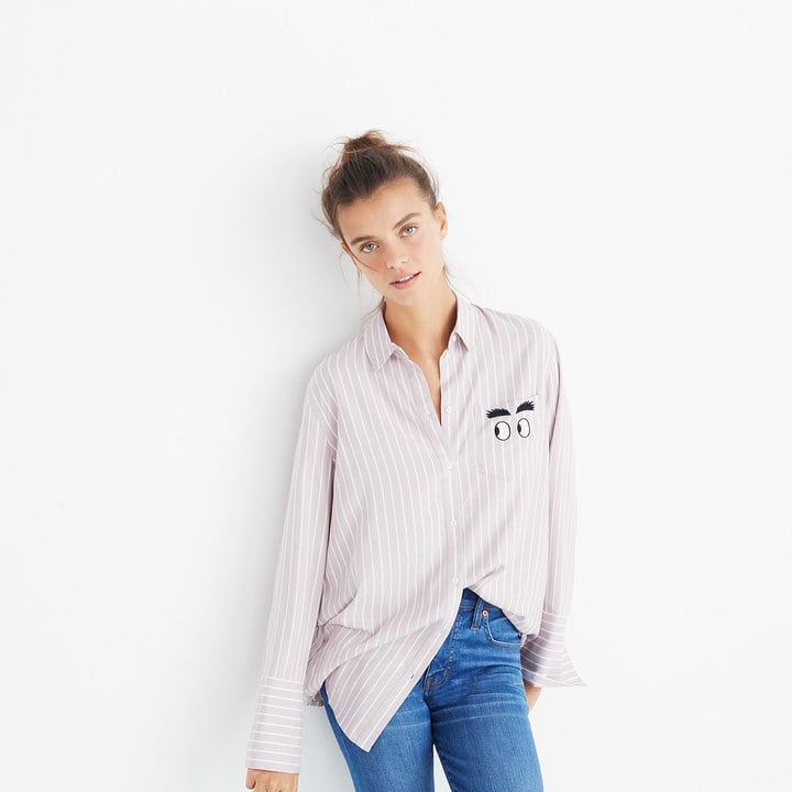 Madewell Embroidered Bristol Button-Down Shirt