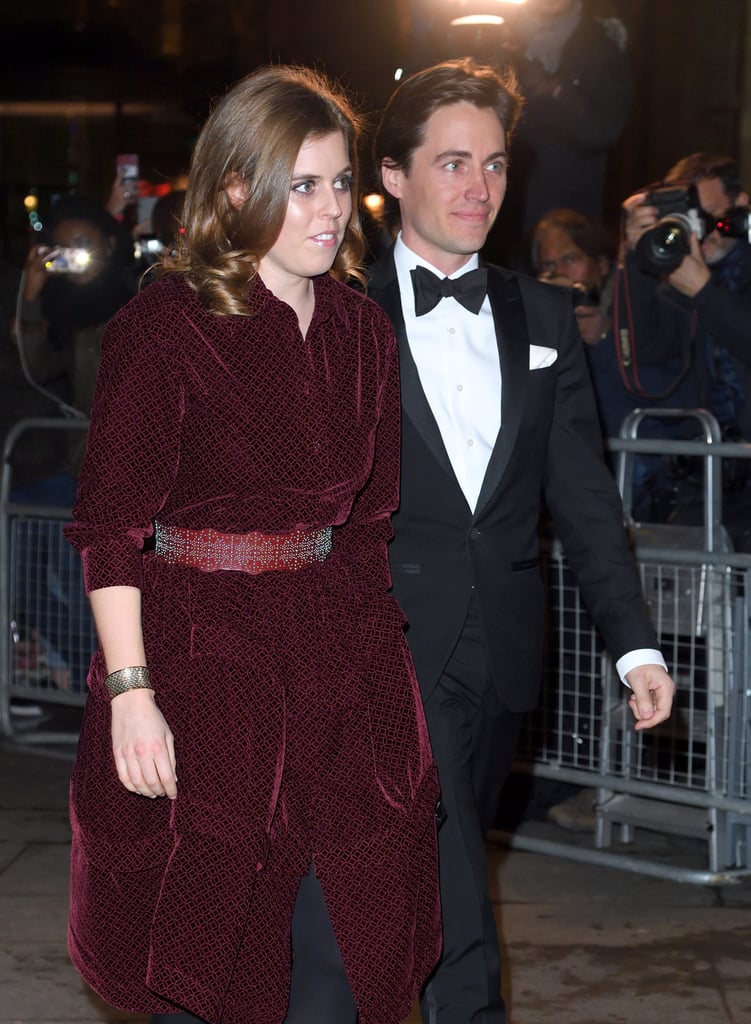 Princess Beatrice and Edoardo Mapelli Mozzi at Portrait Gala