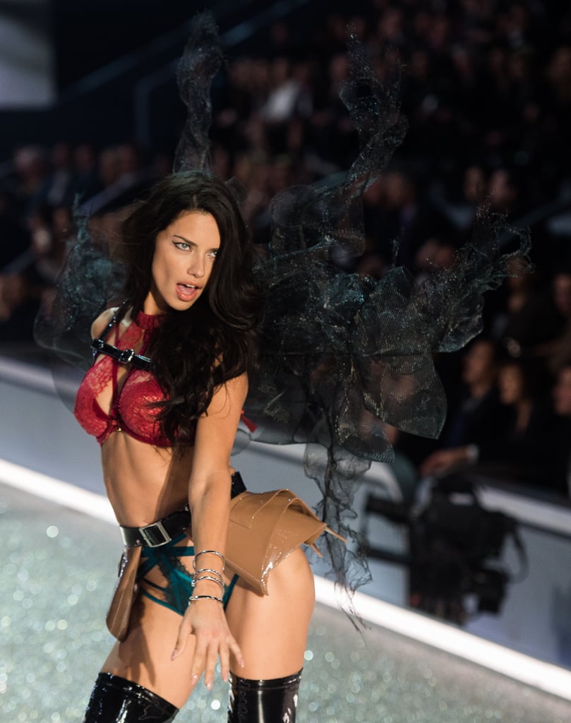 Adriana Lima on Victoria's Secret Fashion Show Runway 2016