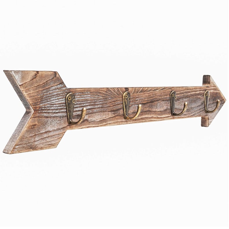 Chicvita Wall Mounted Arrow Coat Rack