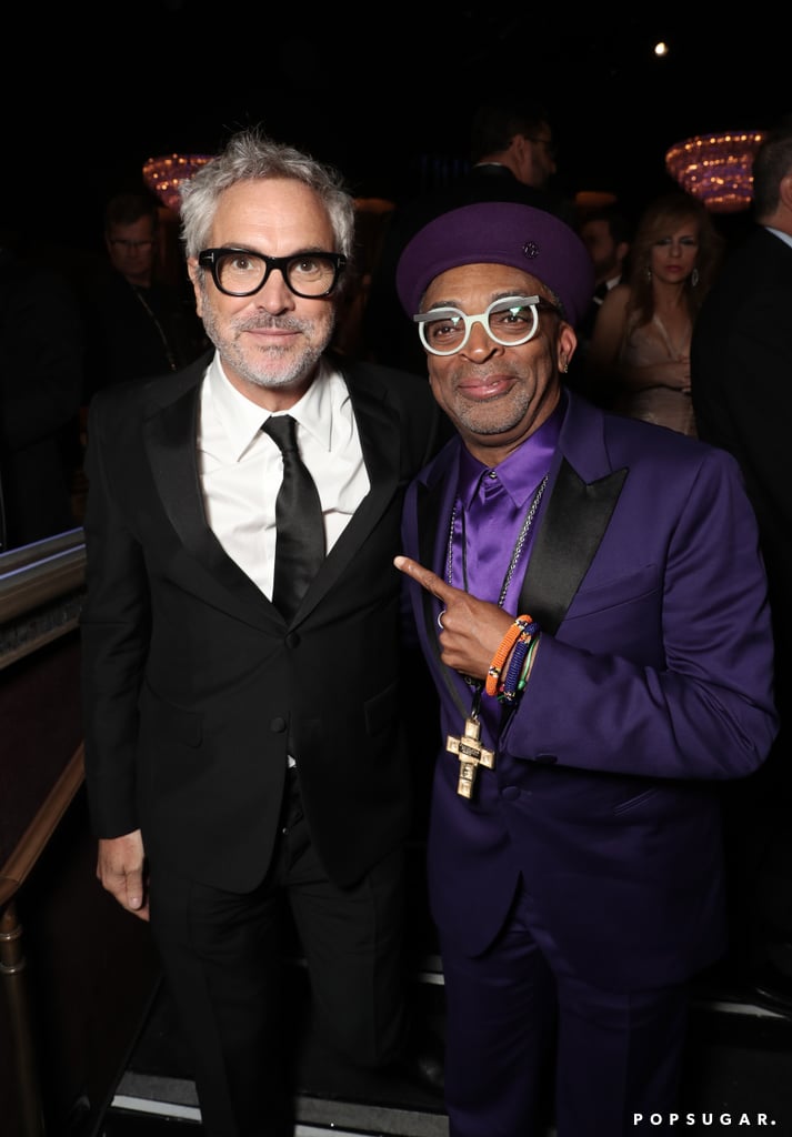 Pictured: Alfonso Cuarón and Spike Lee