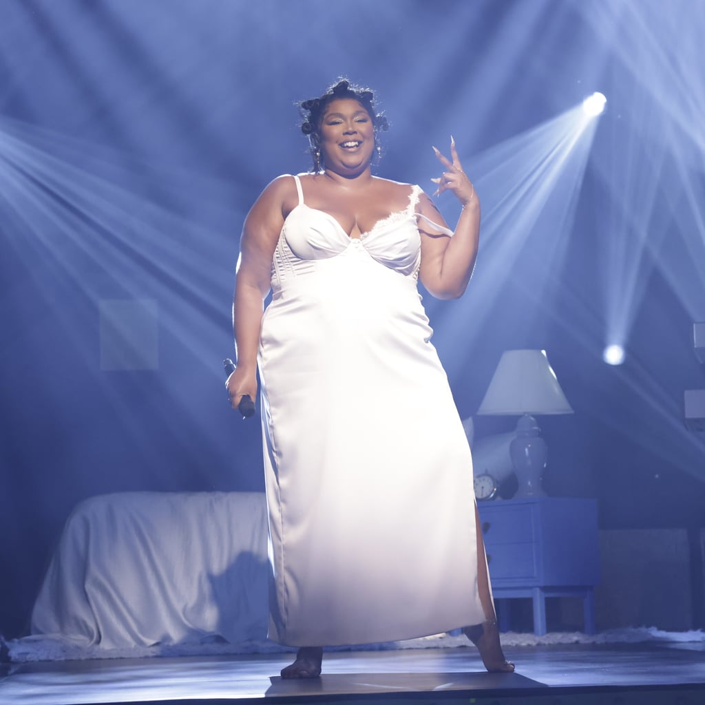 The Powerful, Hidden Meaning Behind Lizzo's Slip Dress on 