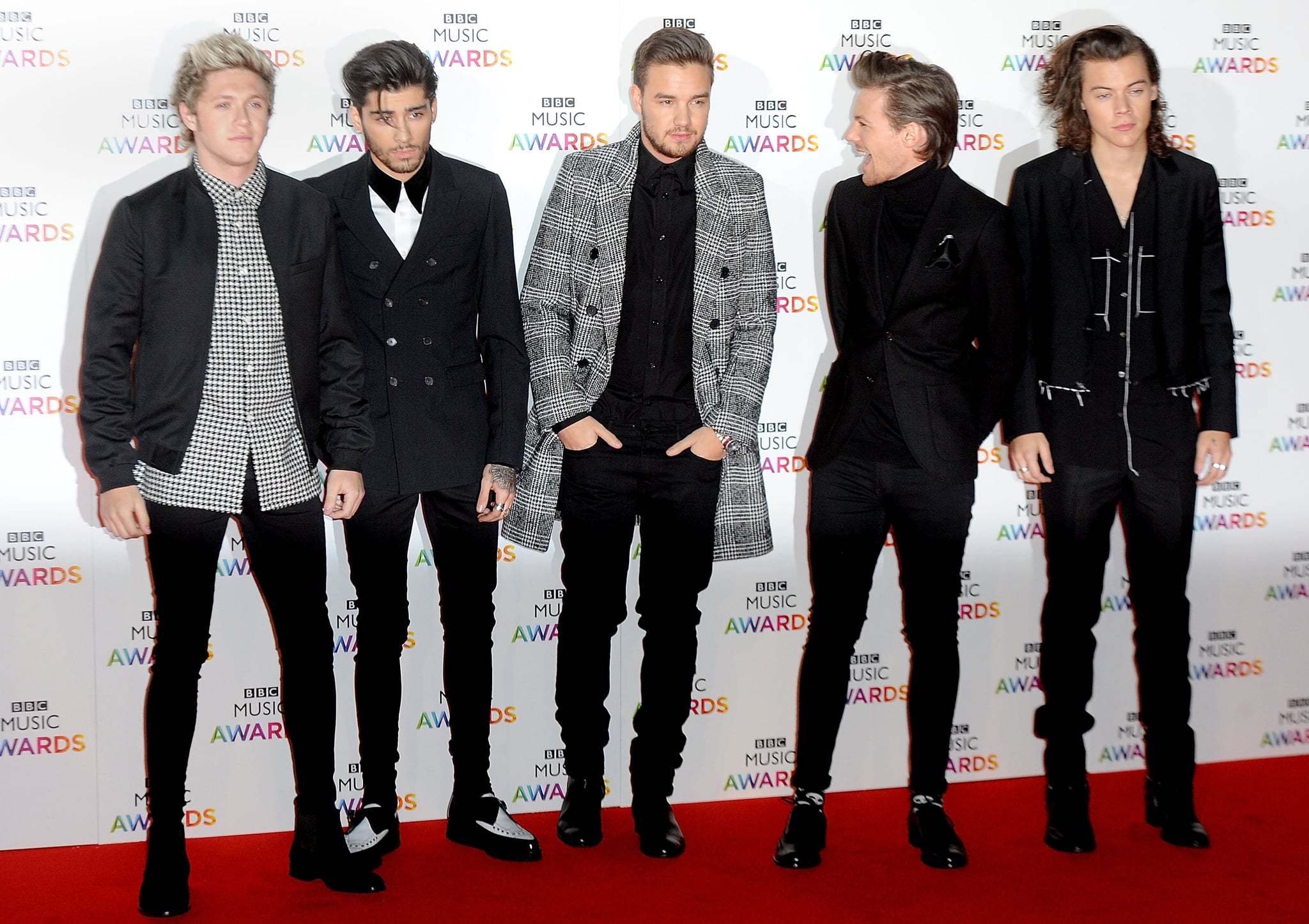 Liam Payne Harry Styles Niall Horan Zayn Malik And Louis Tomlinson Stock Photo Alamy
