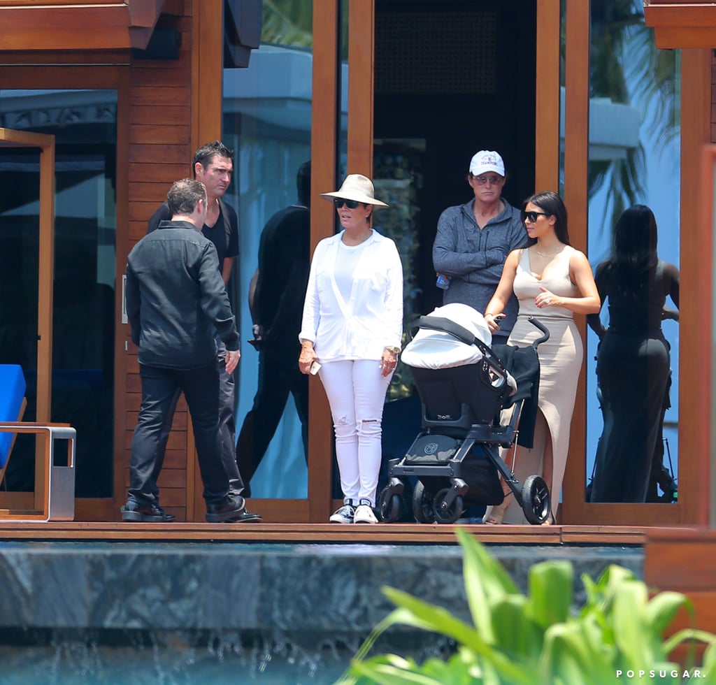 Kris, Bruce, and Kim checked out the accommodations with North.