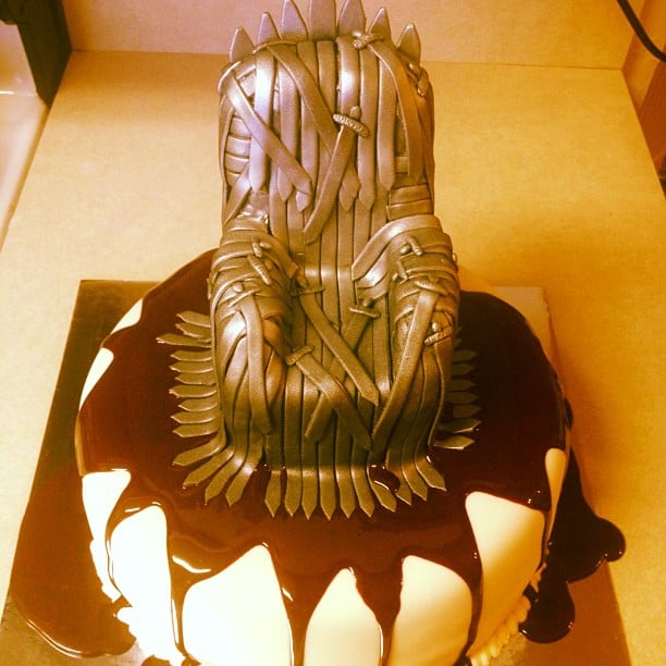 Iron Throne Cake