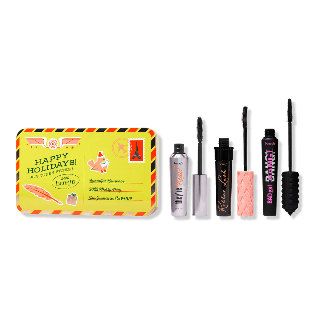 A Makeup Stocking Stuffer: Benefit Cosmetics Letters to Lashes Full Size Mascara Value Set