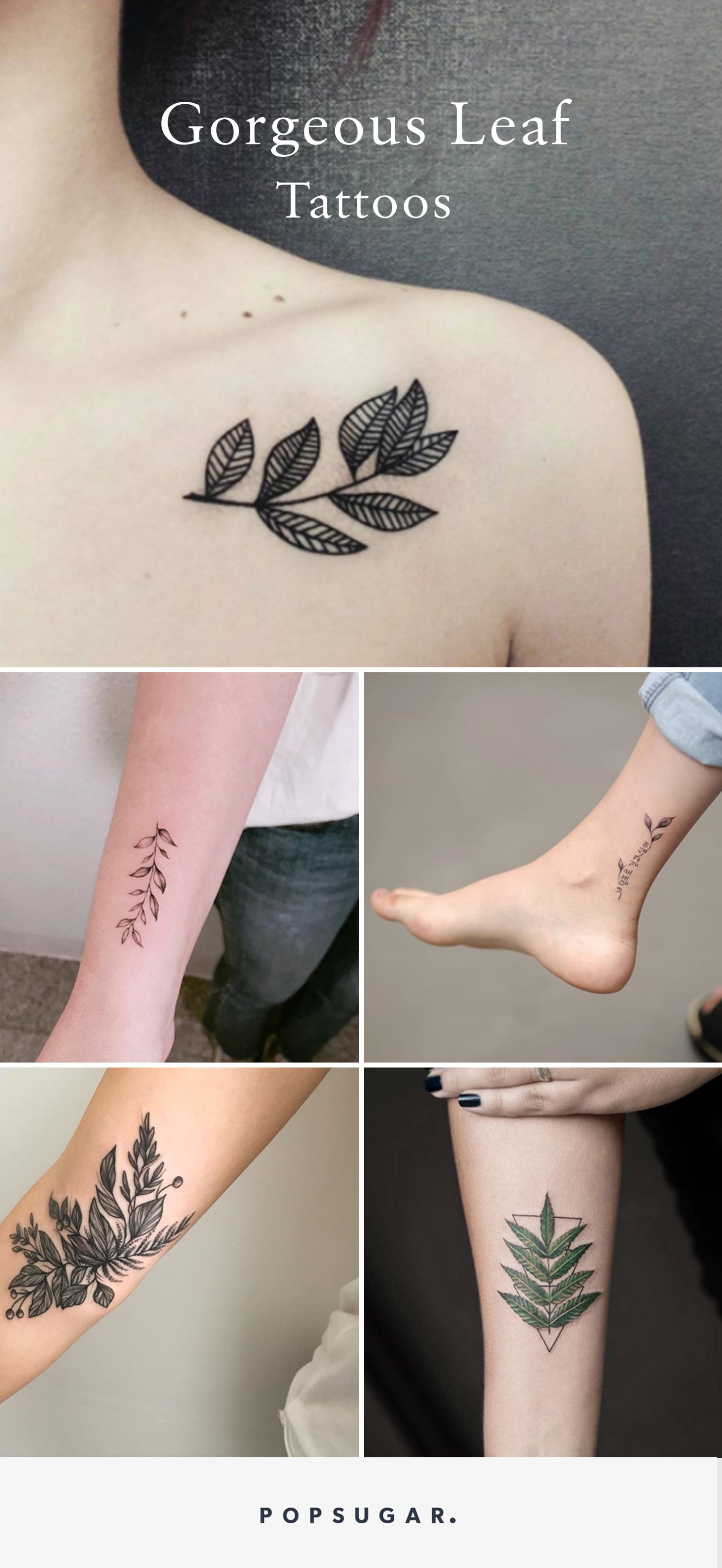 Leaf armband wrist tattoo ideas for women  Tattoo Designs for Women
