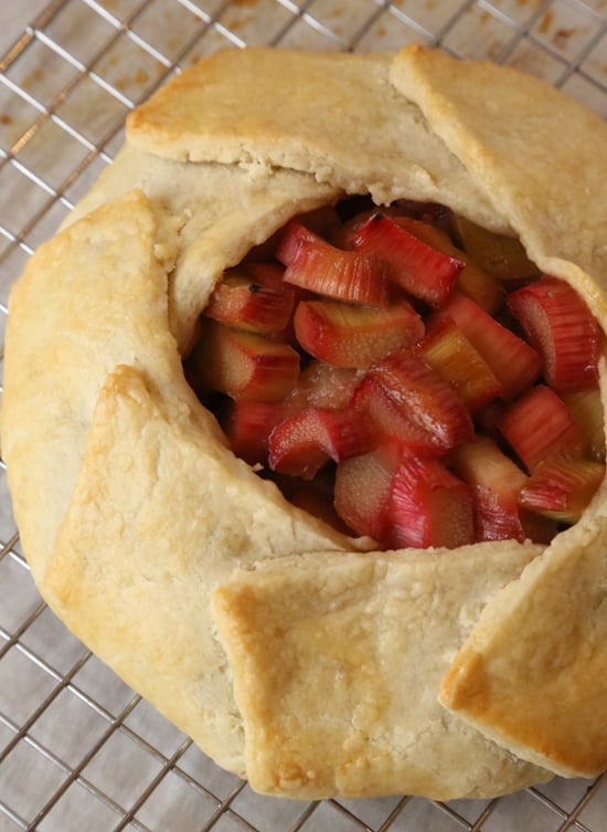 Rhubarb Galette