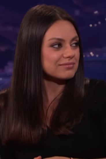 Mila Kunis Talks About Her Wedding Rings on Conan 2016