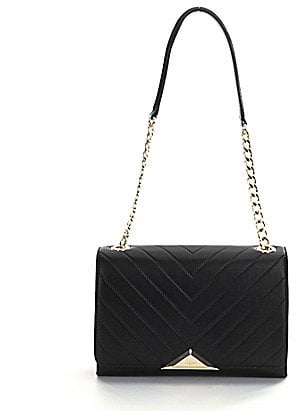 KARL LAGERFELD PARIS Gigi Quilted Chevron Chain Strap Shoulder Bag ($188)