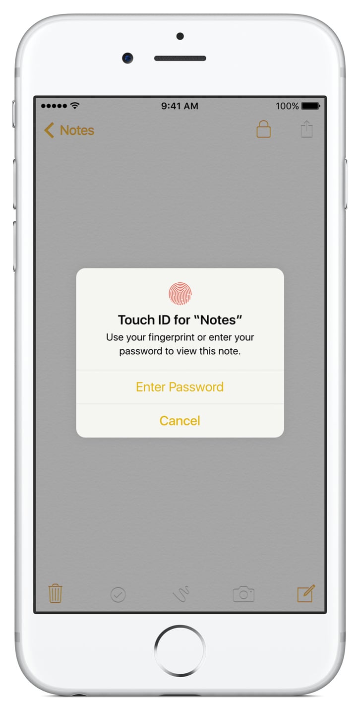 Passwordprotected notes New Apple Software iOS 9.3 Updates