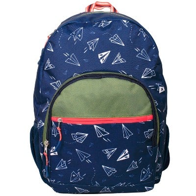 17" Paper Airplanes Backpack