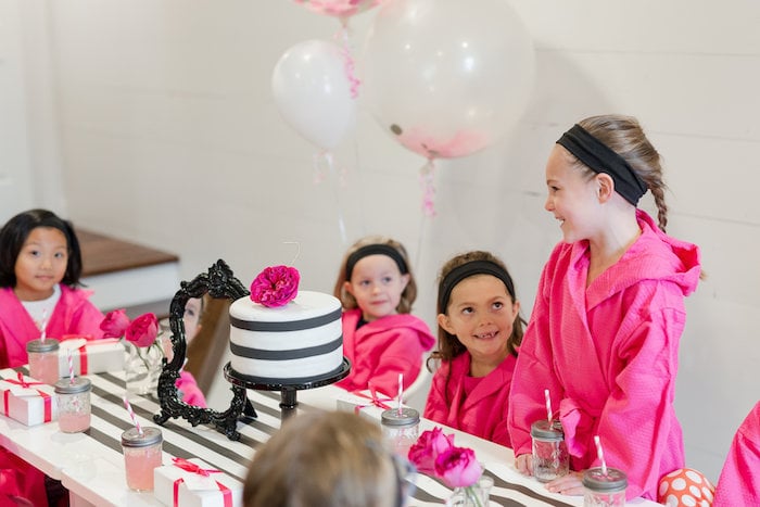 Kate Spade Spa Birthday Party